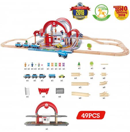 Circuit de train grande gare urbaine - Hape